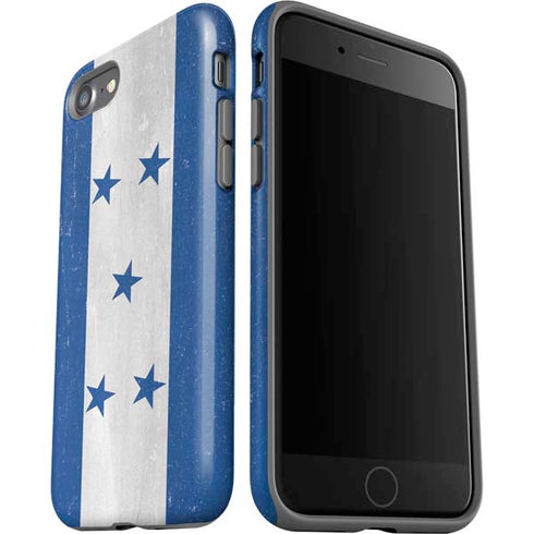 Honduras Flag Distressed iPhone SE (2nd & 3rd Gen) Pro Case